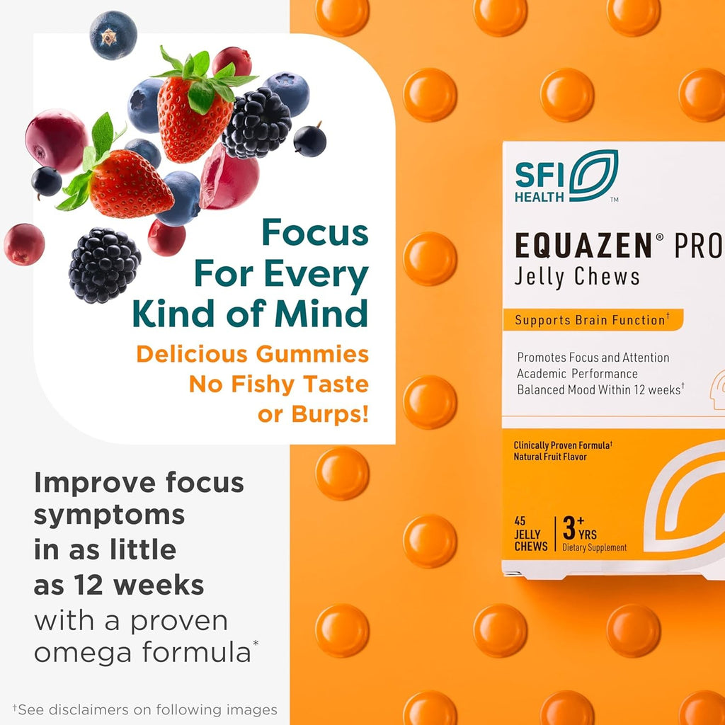 Equazen Pro Fish Oil Jelly Chews (45 Jelly Chews)