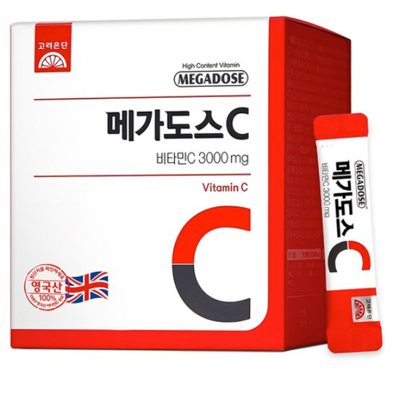 Korea Eundan Megadose C Vitamin C 3000Mg 60 Sticks 180G 1 Box