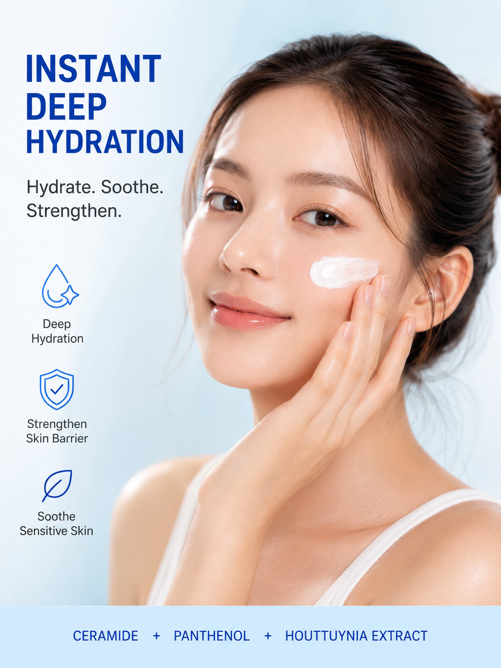 Real Barrier CERABASE Calming Moisturizing Cream 50Ml Ceramide Panthenol Kbeauty
