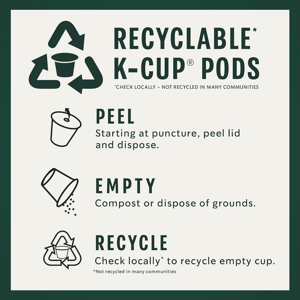 Coffee K-Cup Pods, Maple Pecan Flavored Coffee, Naturally Flavored, 100% Arabica