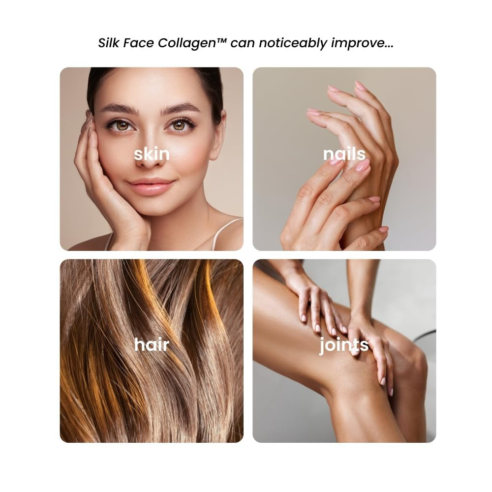 Silk Face Collagen - Silky Radiant Skin New Amino Molecules for Hair Nails-Joint