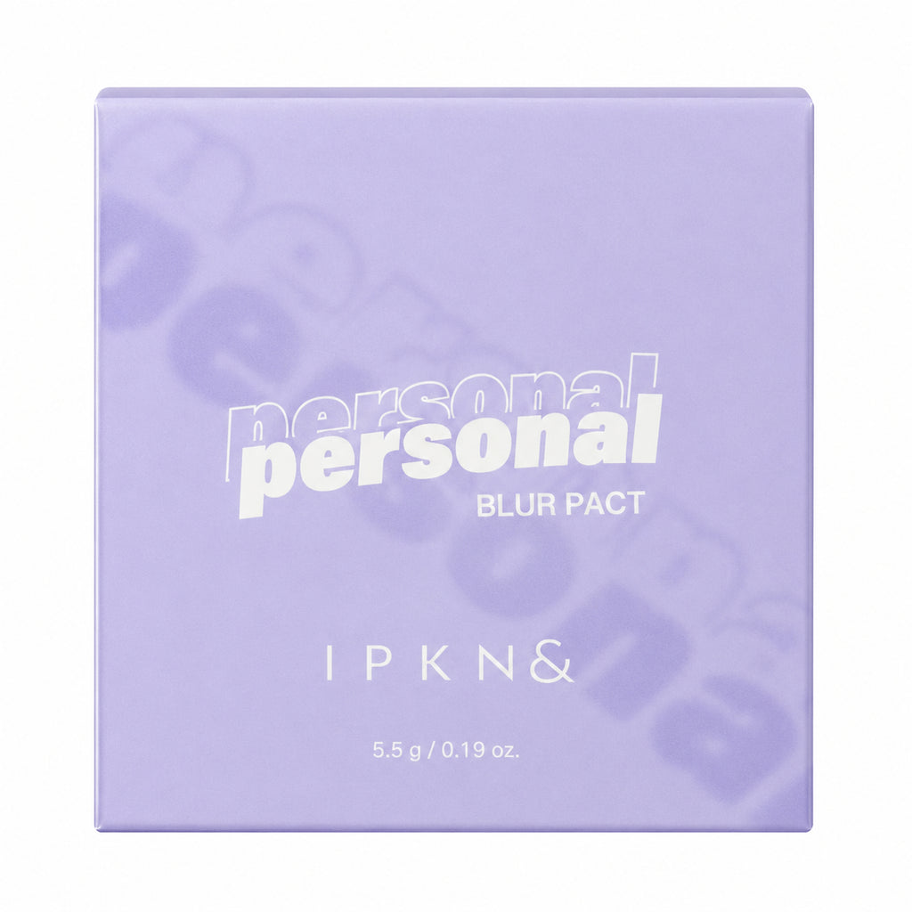 IPKN Personal Tone Correcting Blur Pact Lavender 5.5G Korean Version New