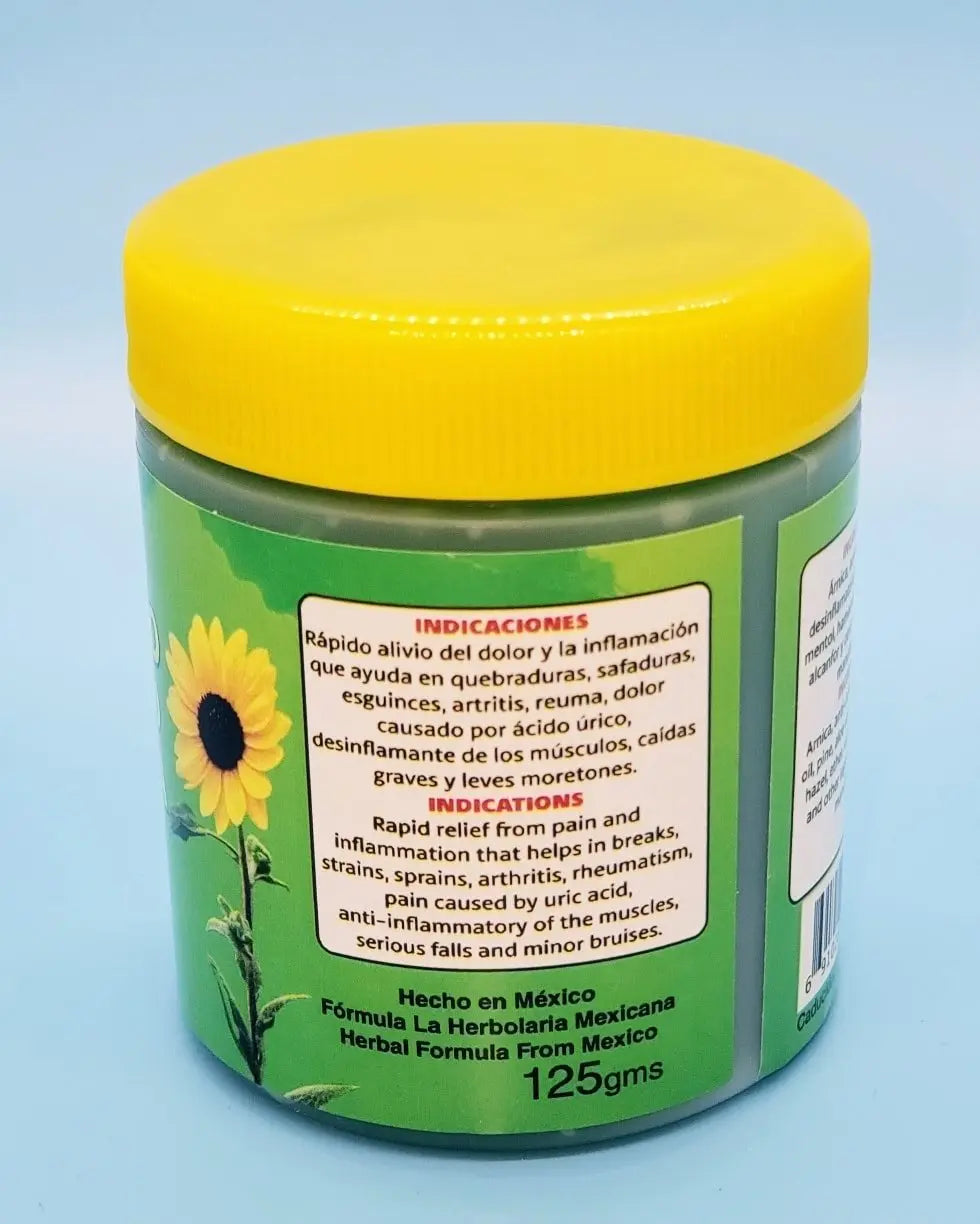 Arnica Formula Mejorada Pomada Muscular 125G - Arnica Deep Massage Balm – 125G | Soothing Full-Body Care