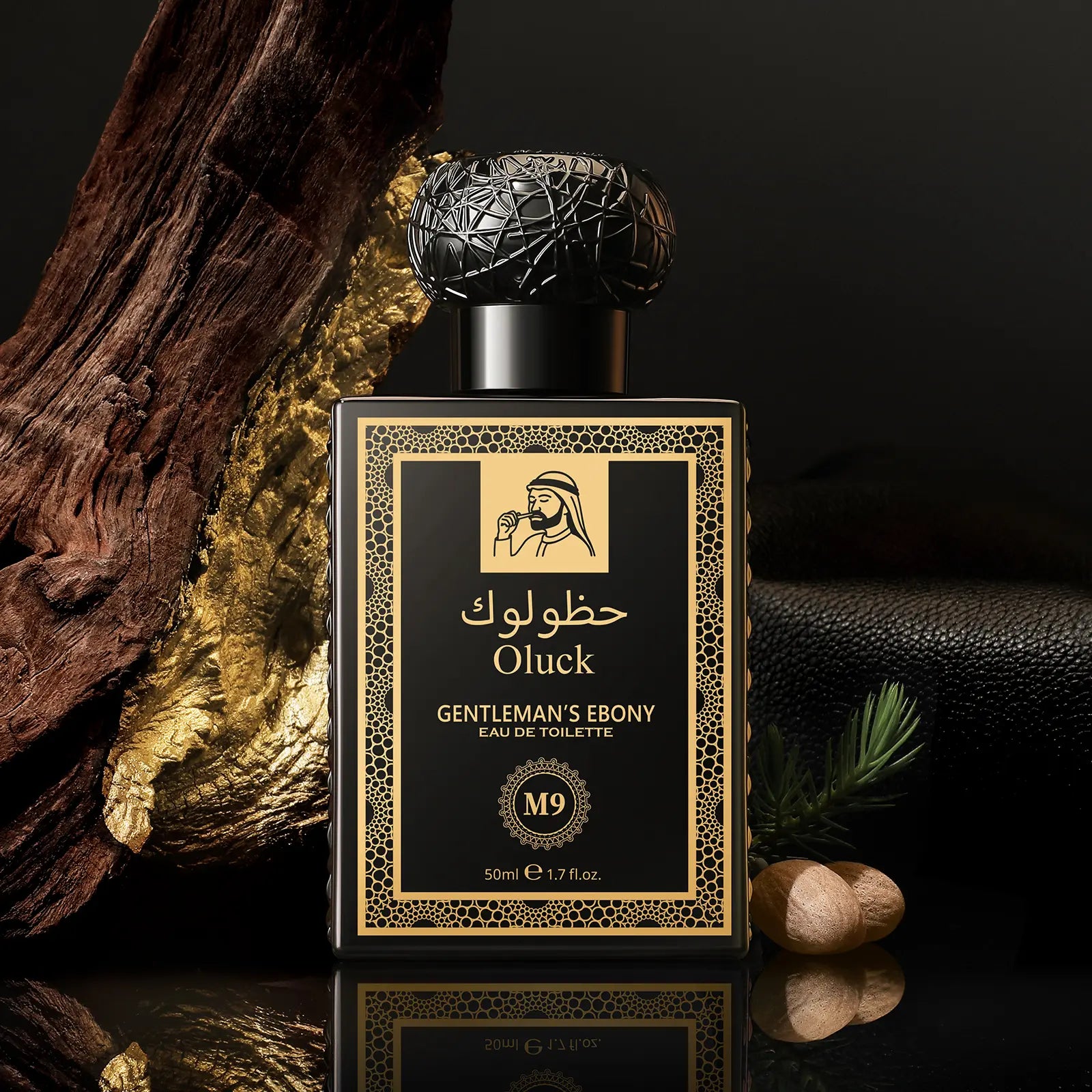 Oluck Perfume M7 (Gulf Night) Cologne for Women & Men, Lemon Pineapple Nutmeg Cedarwood Vanilla Notes, Middle Eastern Fragrance