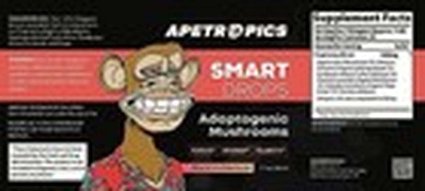 3 Pack of Apetropics Smart Drops - 5-In-One Adaptogenic Mushroom Tincture