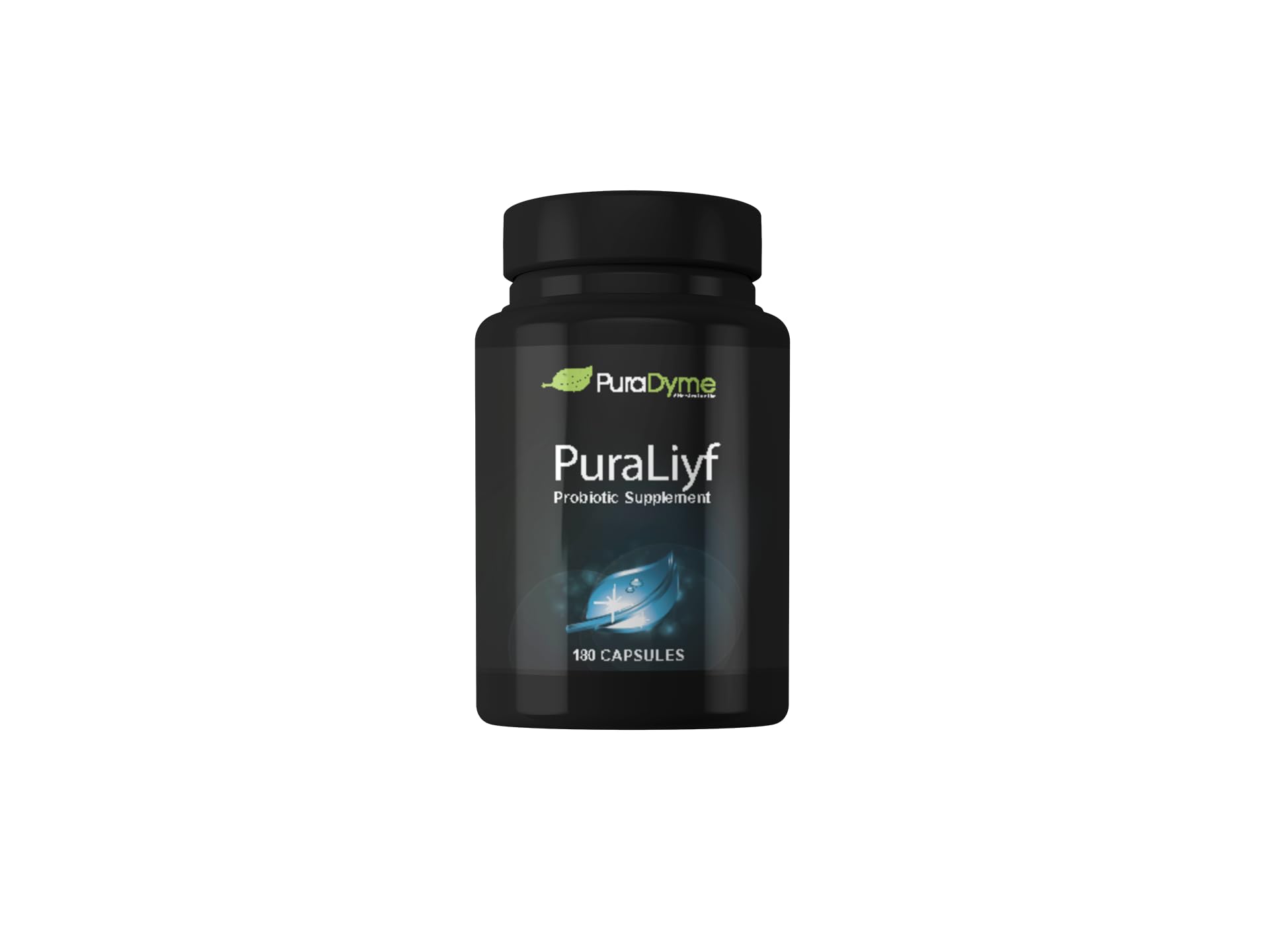 PuraDyme PuraLiyf Digestive Enzymes with Probiotics | Probiotic Supplement Enhanced with Proteolytic Enzymes for Digestion by Lou Corona | 180 Capsules