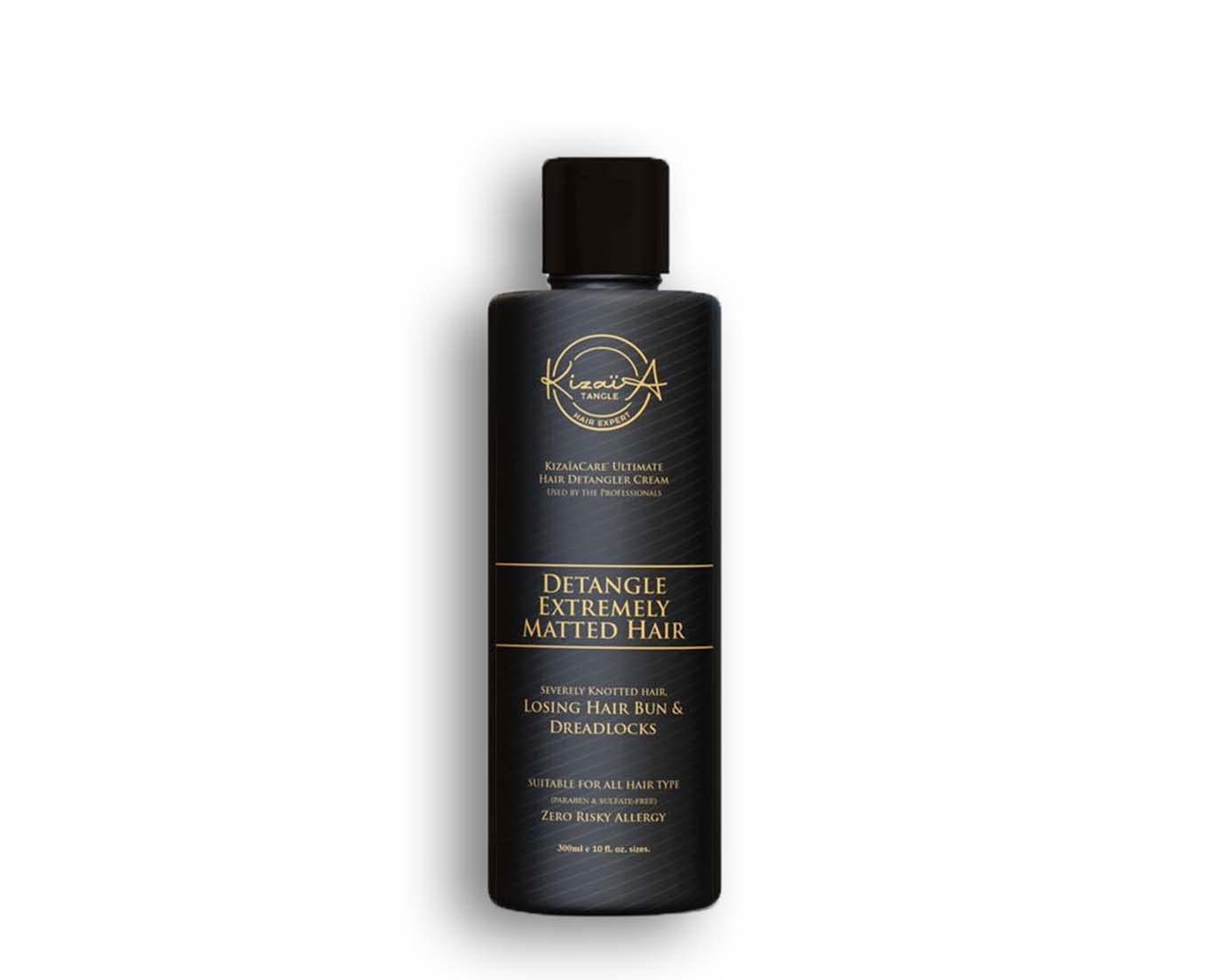 KizaiaCare Ultimate Matted Hair Detangler: Painless detangling solution for tangled, knotted, matted or dreadlocked hair. | Adults & Children Suitable for all types.