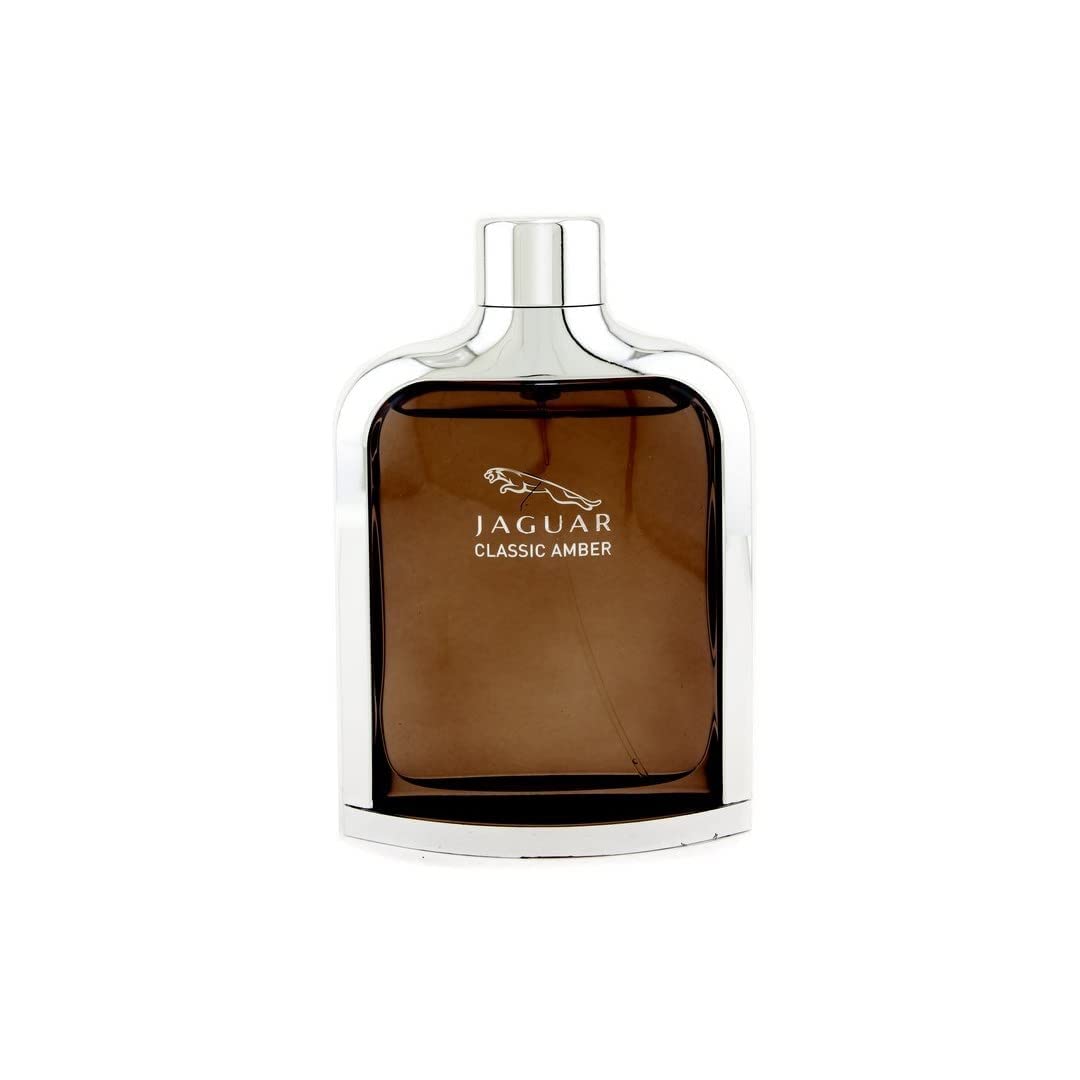 Jaguar Classic Amber Eau De Toilette Spray for Men, 3.4 Ounce