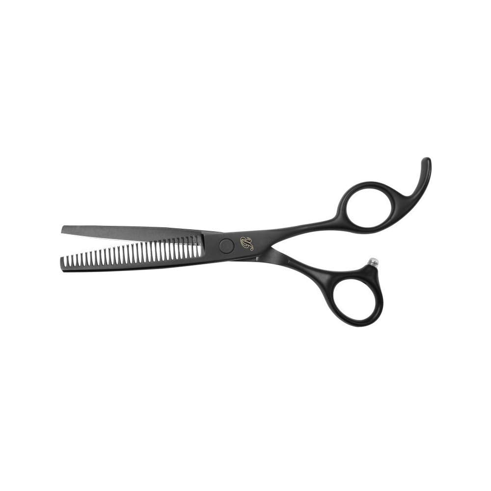Patented Premium Hair Cutting Scissors & Thinning Shears - Professional Barber Scissors Kit for Women & Adults - Sharp Hair Shears for Hair Cutting & Thinning