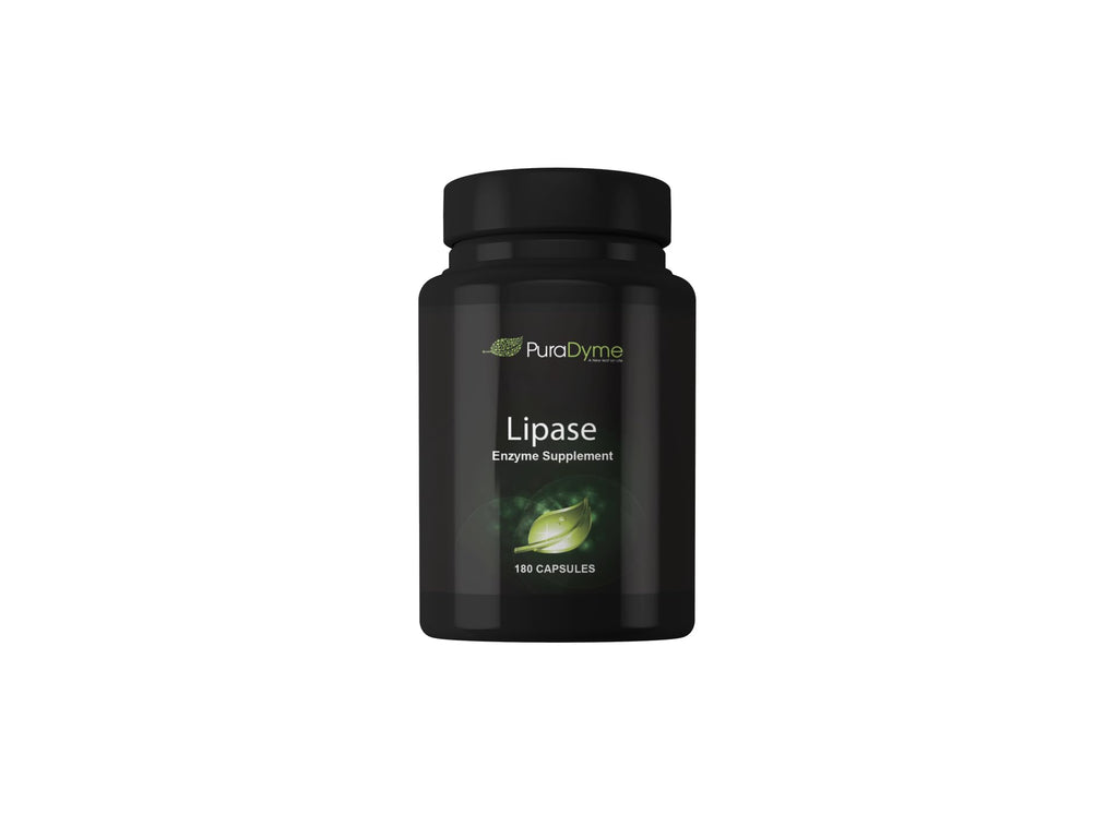 PuraDyme Lipase Enzyme 180 Capsules Digestive Enzyme (1)