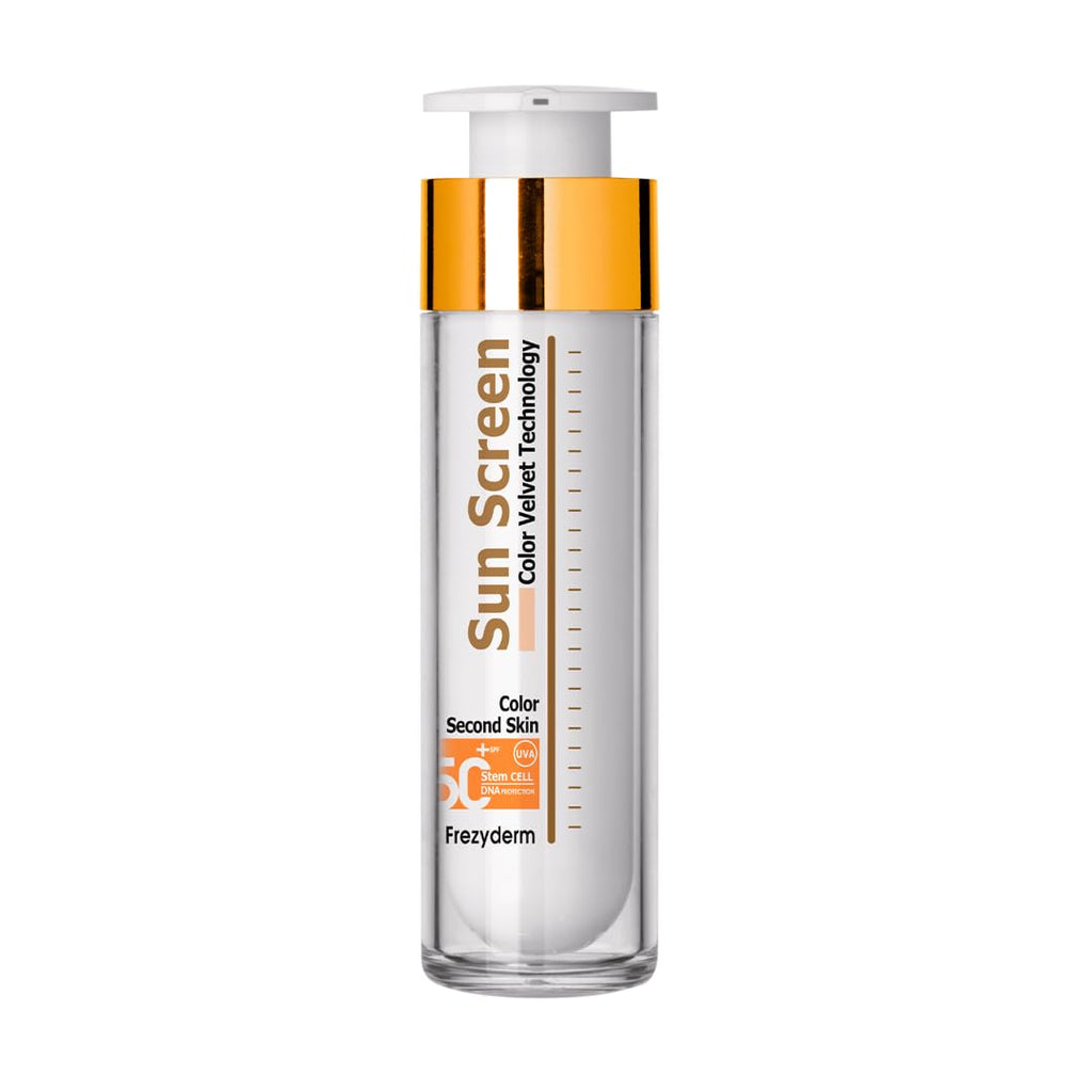 FREZYDERM Sun Screen Color Velvet FACE SPF 50+ PN: B00UHROTMG