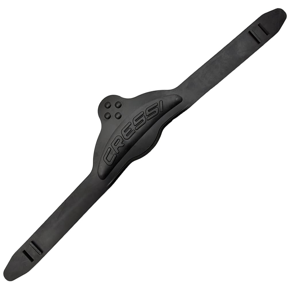 Cressi Fin Strap, Black, Frog - Frog Plus - Master Frog - Pro Light - Reaction - Rondine