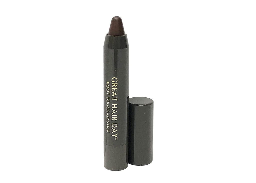 Joan Rivers Great Hair Day Root Touch Up Powder and Hair Color Stick - Root Cover Up Hair Powder and Root Touch Up Stick for Thicker, Fuller Looking Hair (Brunette)