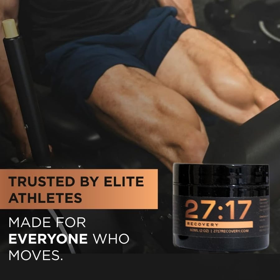 27:17 Recovery – Muscle Recovery Cream with Copper Peptides, Arnica, MSM 3.38 Oz