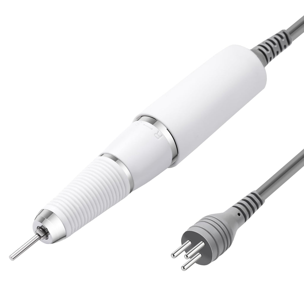 MAKARTT 30000RPM Electric Handpiece for Up200 Nail Drill Machine Professional E File 3 Pins White