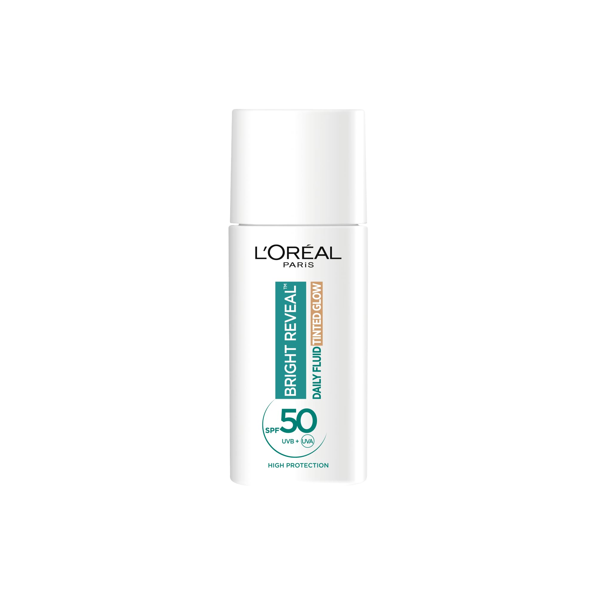 L'Oreal Paris SPF50 Tinited UV Fluid - Bronze - Bright Reveal, 50ml