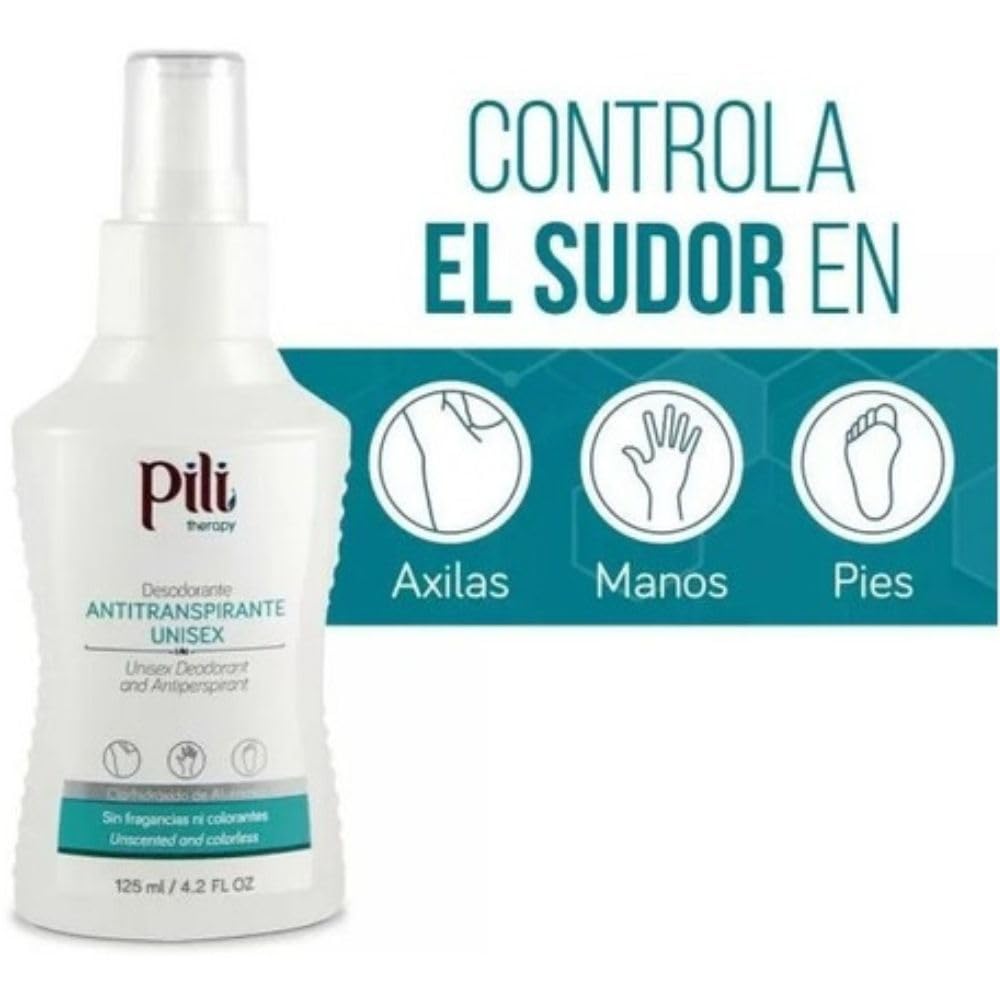 Pili desodorante antitranspirante unisex (3 Pack) unisex antiperspirant deodorant pili