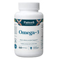 Pattern Wellness Omega 3 Softgels - Pure Fish Oil Formula - Helps Maintain Brain, Heart & Joint Health - 3rd Party Lab Tested - Non-GMO, Dairy-Free, Gluten-Free - 60 Softgels