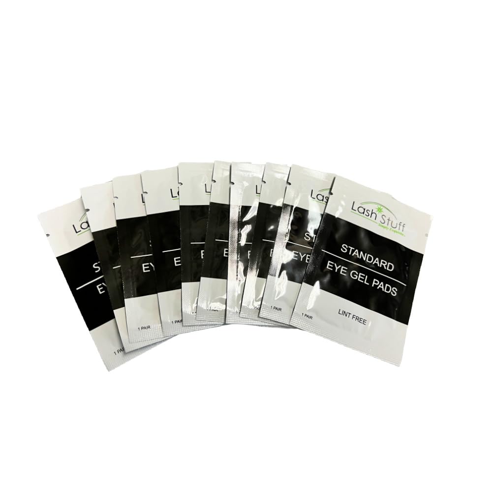 Standard Lash Extension Eye Gel Pads (10ct, 2 Boxes) For Applying Eyelash Extensions And Lash Lift for Sensitive Skin