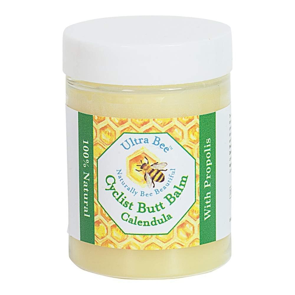 Ultra Bee 100% Natural Anti Chafe Balm 100ml – Propolis & Calendula Chamois Cream for Men & Women – Prevents & Soothes Chafing for Cycling, Running & Sensitive Areas