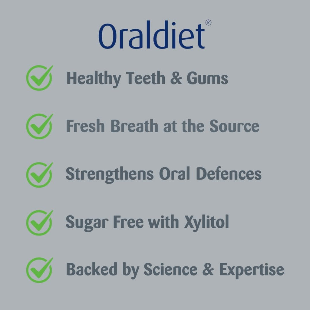 Oraldiet probiotics Advanced Dental Hygiene: Dental Probiotics with Lactobacillus Reuteri for healthier gums and Fresh Breath, 25 gram