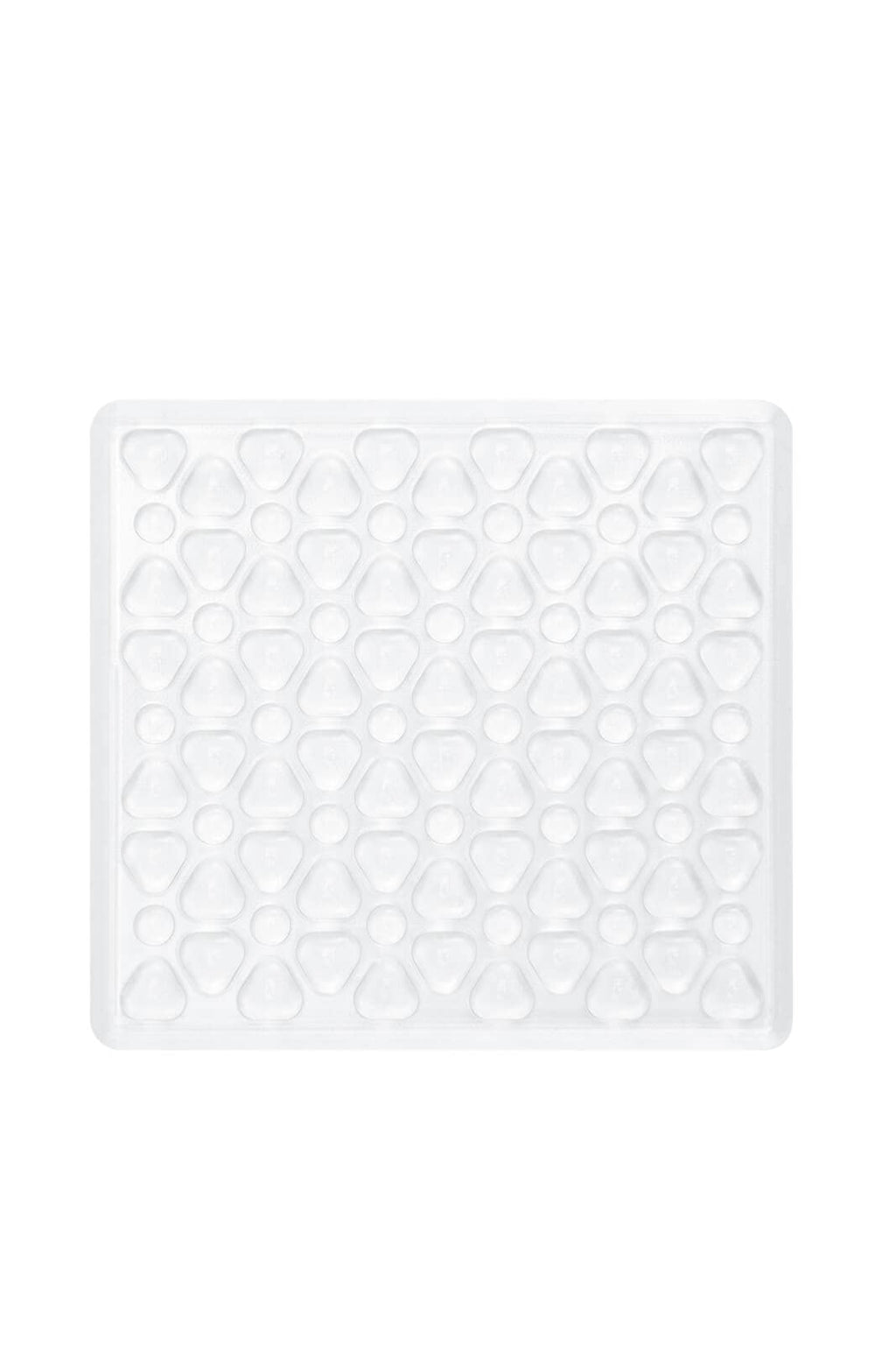 Amoena Lymph Flow Silicone Pressure Pad - Compression Pad - Supports/Stimulates Lymp Flow - 100 x 110 mm – one Size, 2 Pack Clear