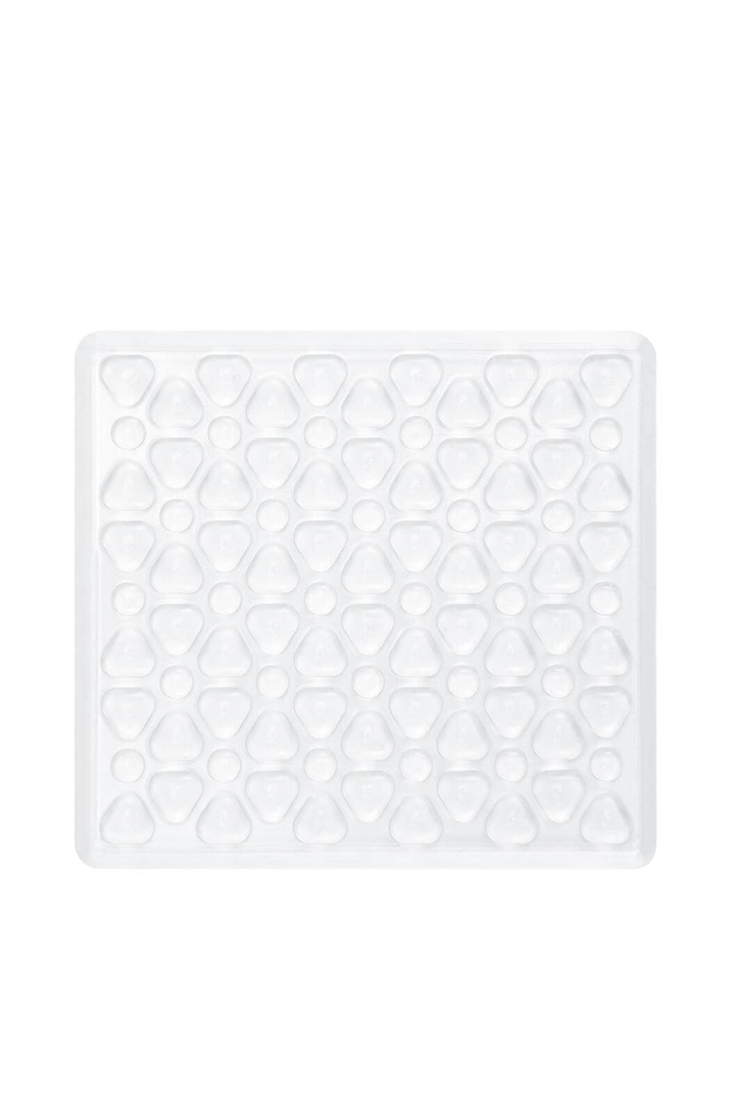 Amoena Lymph Flow Silicone Pressure Pad - Compression Pad - Supports/Stimulates Lymp Flow - 100 x 110 mm – one Size, 2 Pack Clear