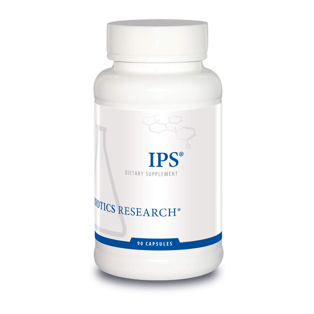 BIOTICS RESEARCH IPS – Optimal Gastrointestinal Support, Gut Lining Support, Gut Healing, Jerusalem Artichoke, Lamb Intestine, Glucosamine Sulfate, Gamma Oryzanol, L-Glutathione, 90 Capsules