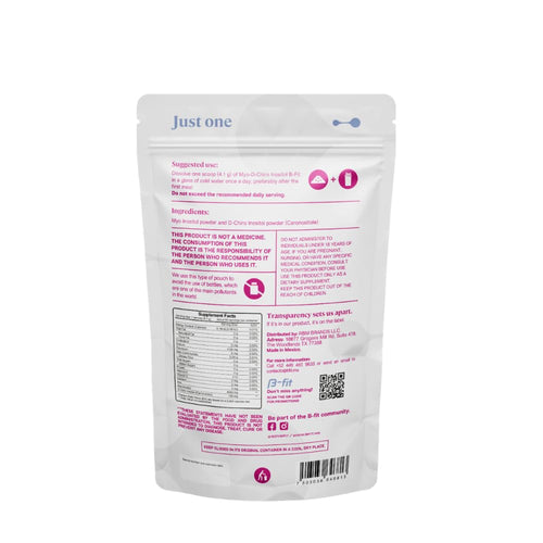 B-fit Inositol Supplement for Women - Myo & D-Chiro Inositol 40:1 for Optimal Hormonal Balance & Ovulation Support - 60 Servings - 2-Month Supply