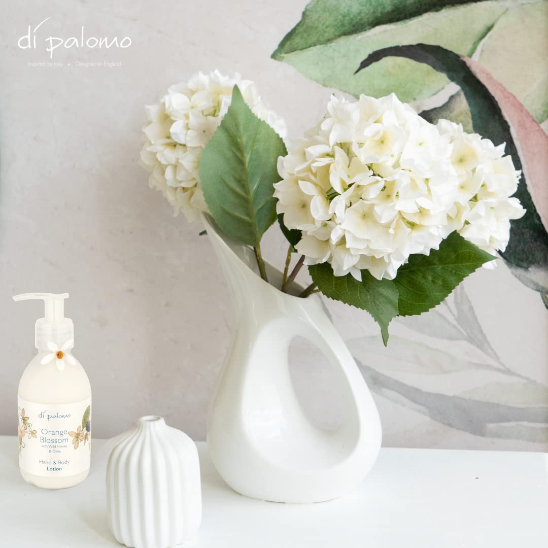 Orange Blossom with Wild Honey & Olive Oil Hand & Body Lotion by Di Palomo 8.4 oz