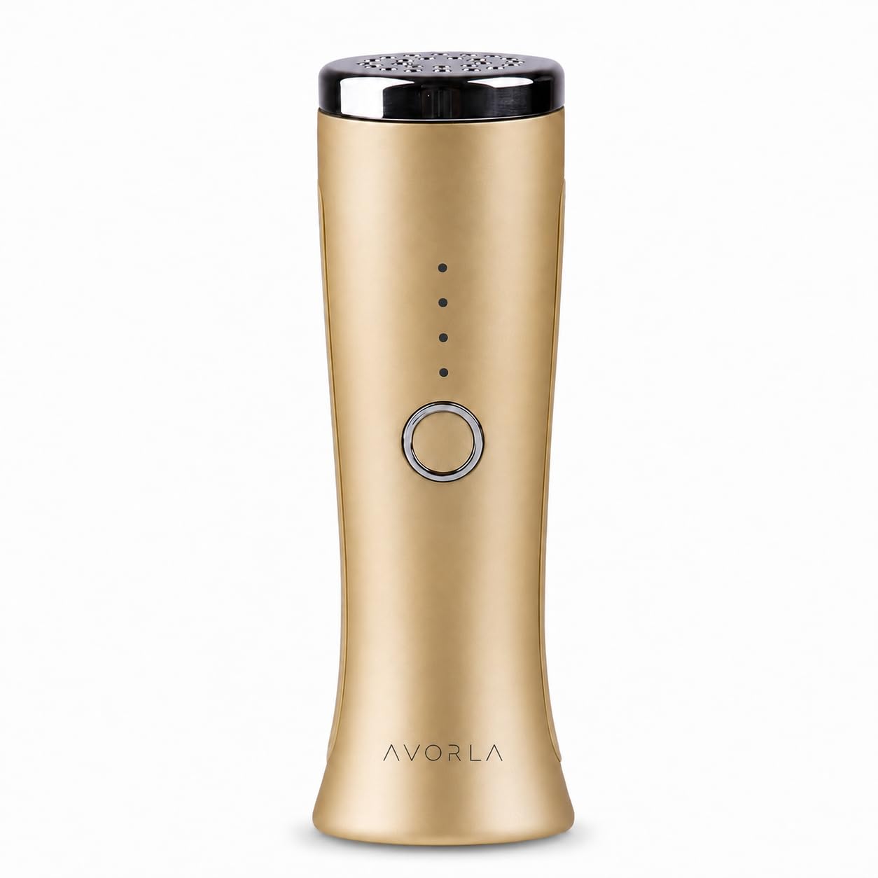 AVORLA® I Red Light Infrared Therapy Facial Wand I At-Home Skin Care Device, Anti Wrinkle Facial Massager (Gold)