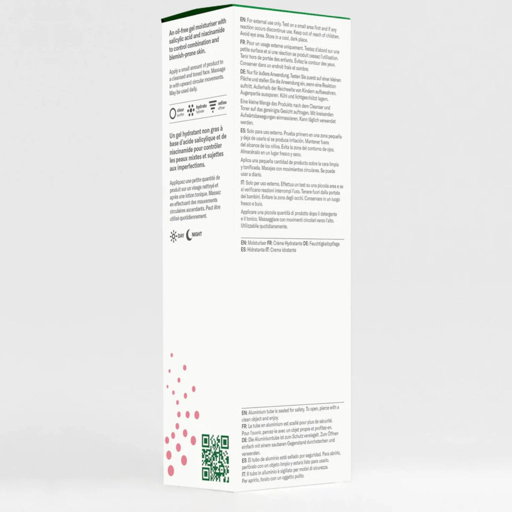 facetheory Supergel+ Oil-Free Moisturiser with niacinamide and prebiotics