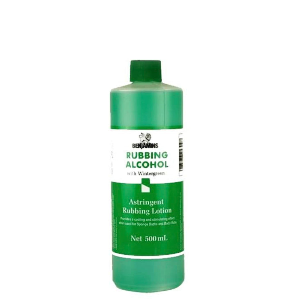 Benjamins Rubbing Alcohol With Wintergreen 500 Ml