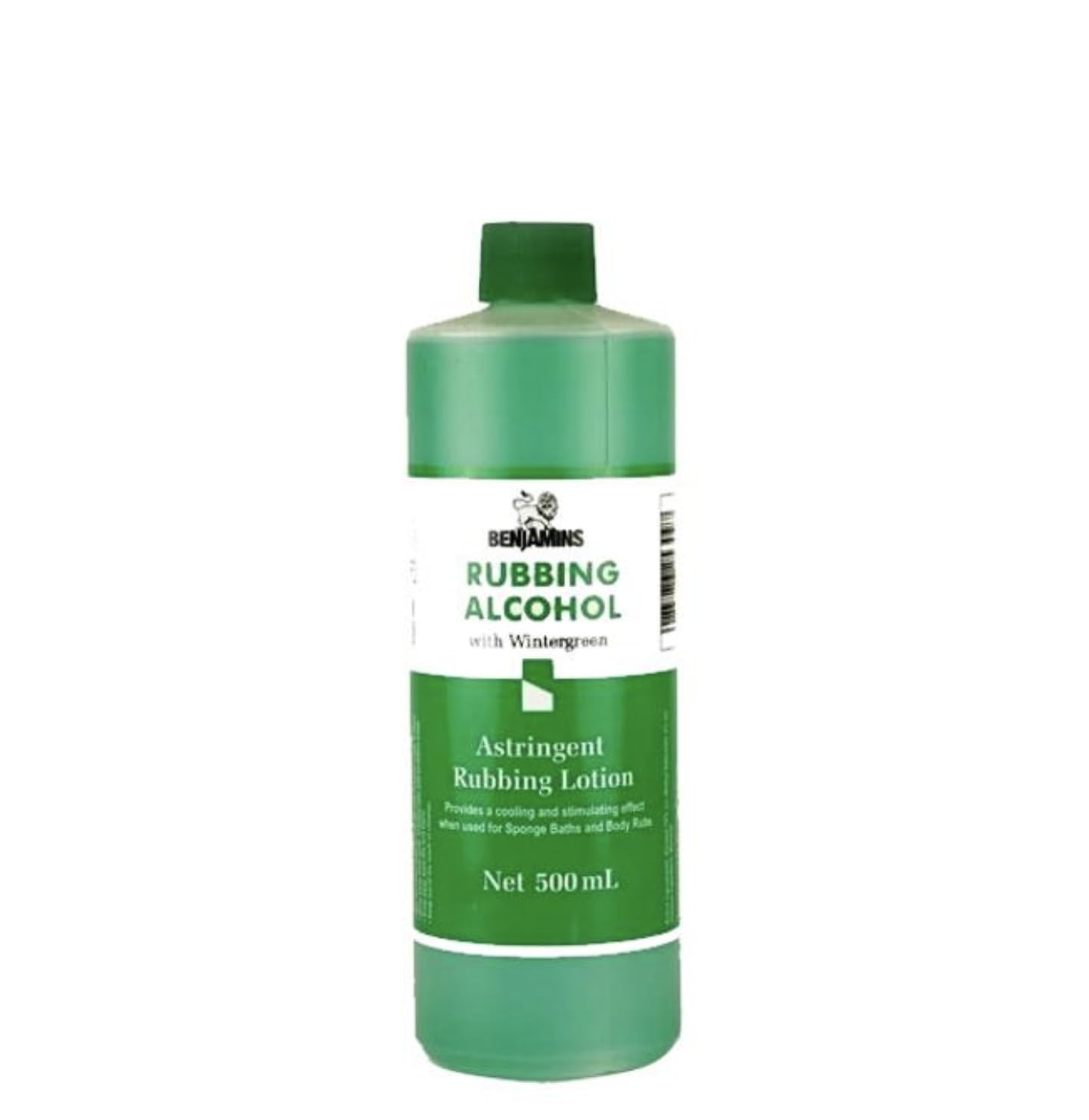 Benjamins Rubbing Alcohol With Wintergreen 500 Ml