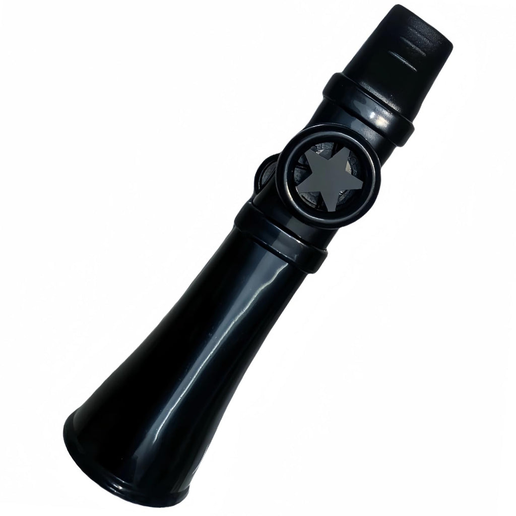 HYWEMIU Kazoo for Adults Washable, Premium ABS Kazoos for Adults, Smooth Permanent Kazoo Membrane Professional Easy to Learn, Musical Instruments for Guitar, Ukulele, Violin, Piano (Black)
