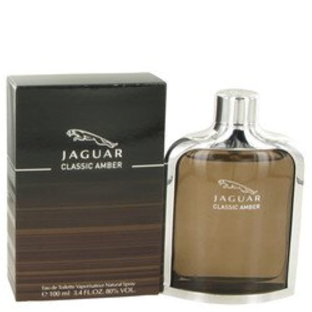 Jaguar Classic Amber Eau De Toilette Spray for Men, 3.4 Ounce