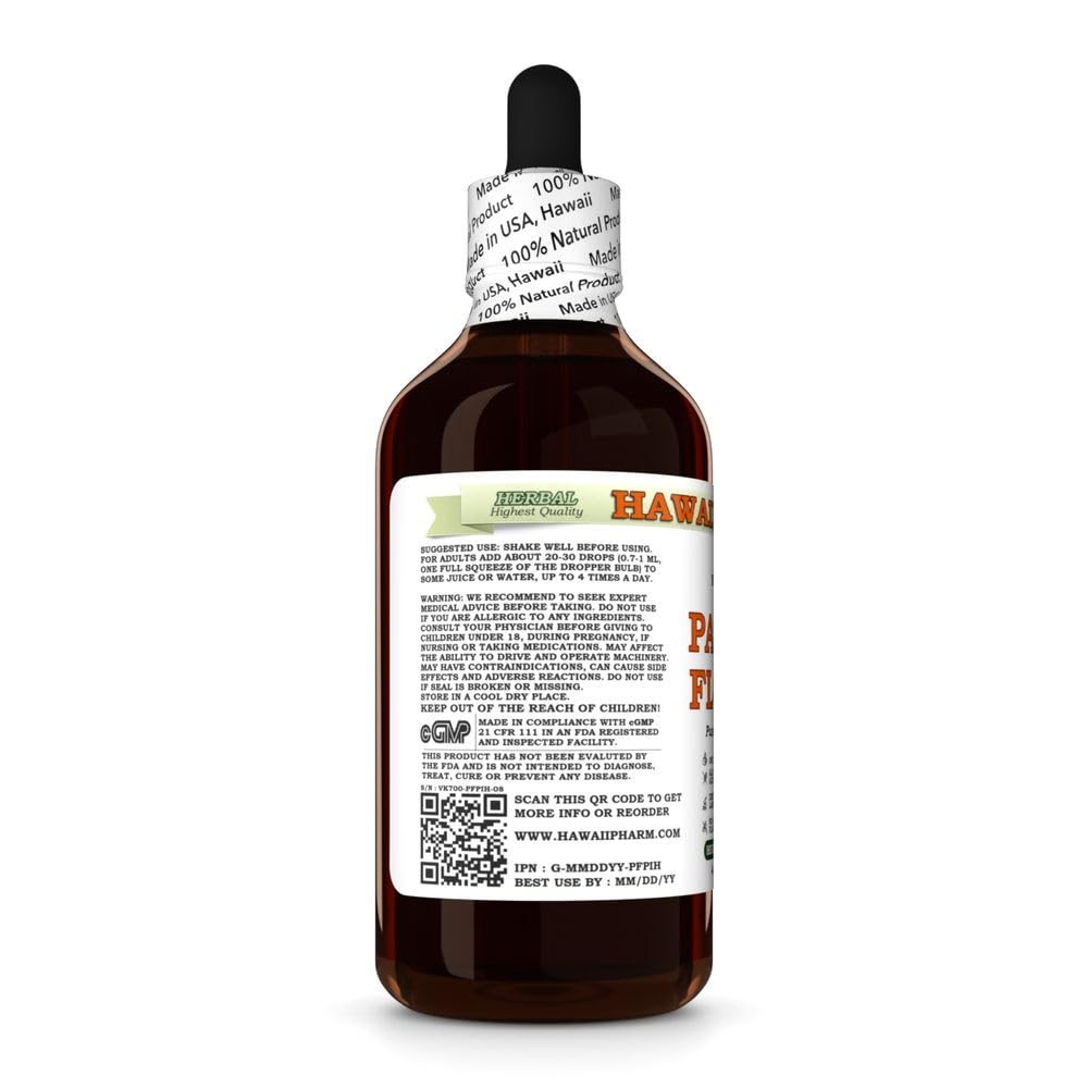Hawaii Pharm Passion Flower Alcohol-Free Extract, Glycerite for Calm and Sleep Support, Soothes Digestive Discomfort, Promotes Relaxation, Encourages Emotional Balance - 4 fl.oz