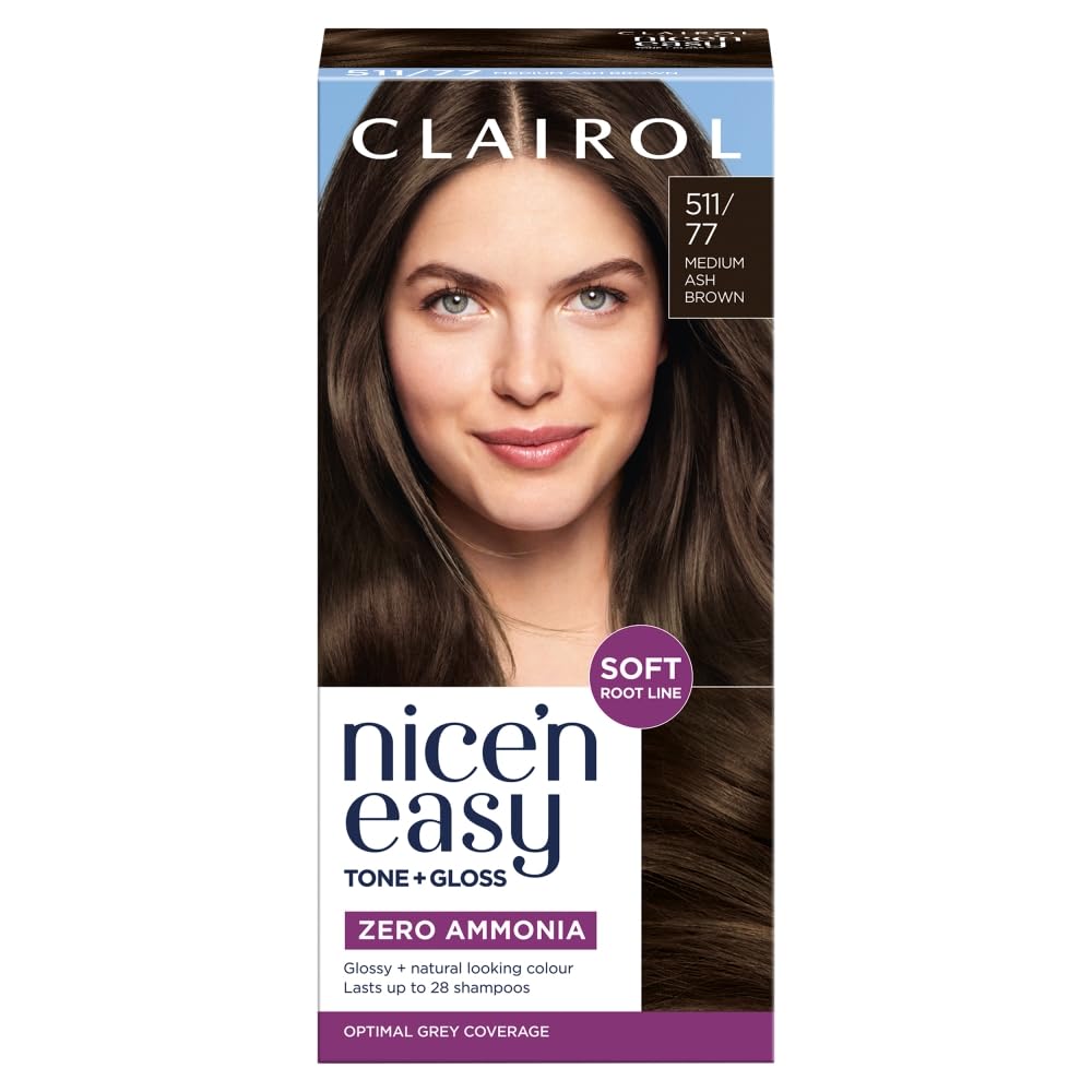 Nice'N Easy Tone + Gloss 511/77 Medium Ash Brown