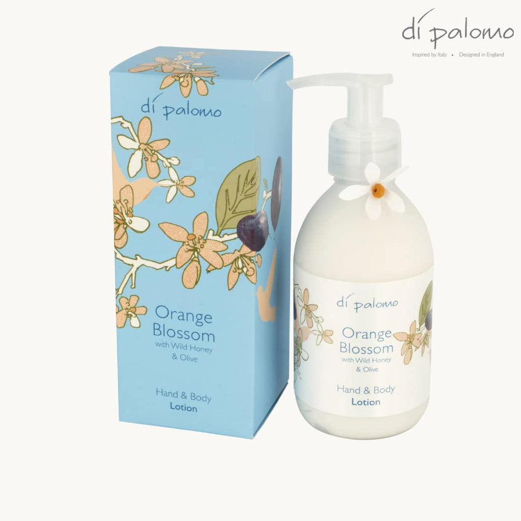 Orange Blossom with Wild Honey & Olive Oil Hand & Body Lotion by Di Palomo 8.4 oz