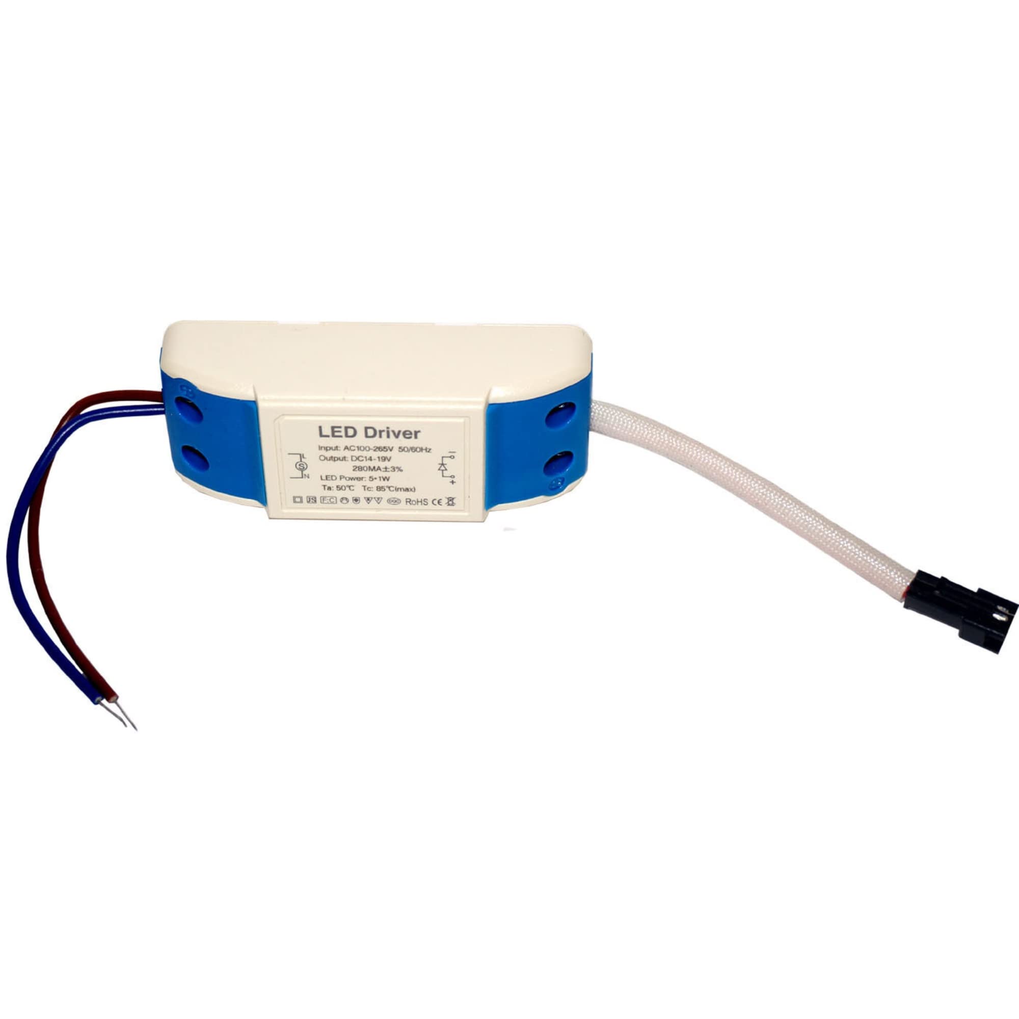 Led Sone 12V 5W Constant Current LED Driver Power Supply Transformer Premium Quality for Led Strip UK (5W)
