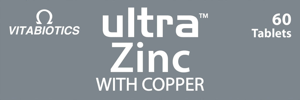 Vitabiotics ultra zinc 15mg with Copper 60 Tablets by Ultra