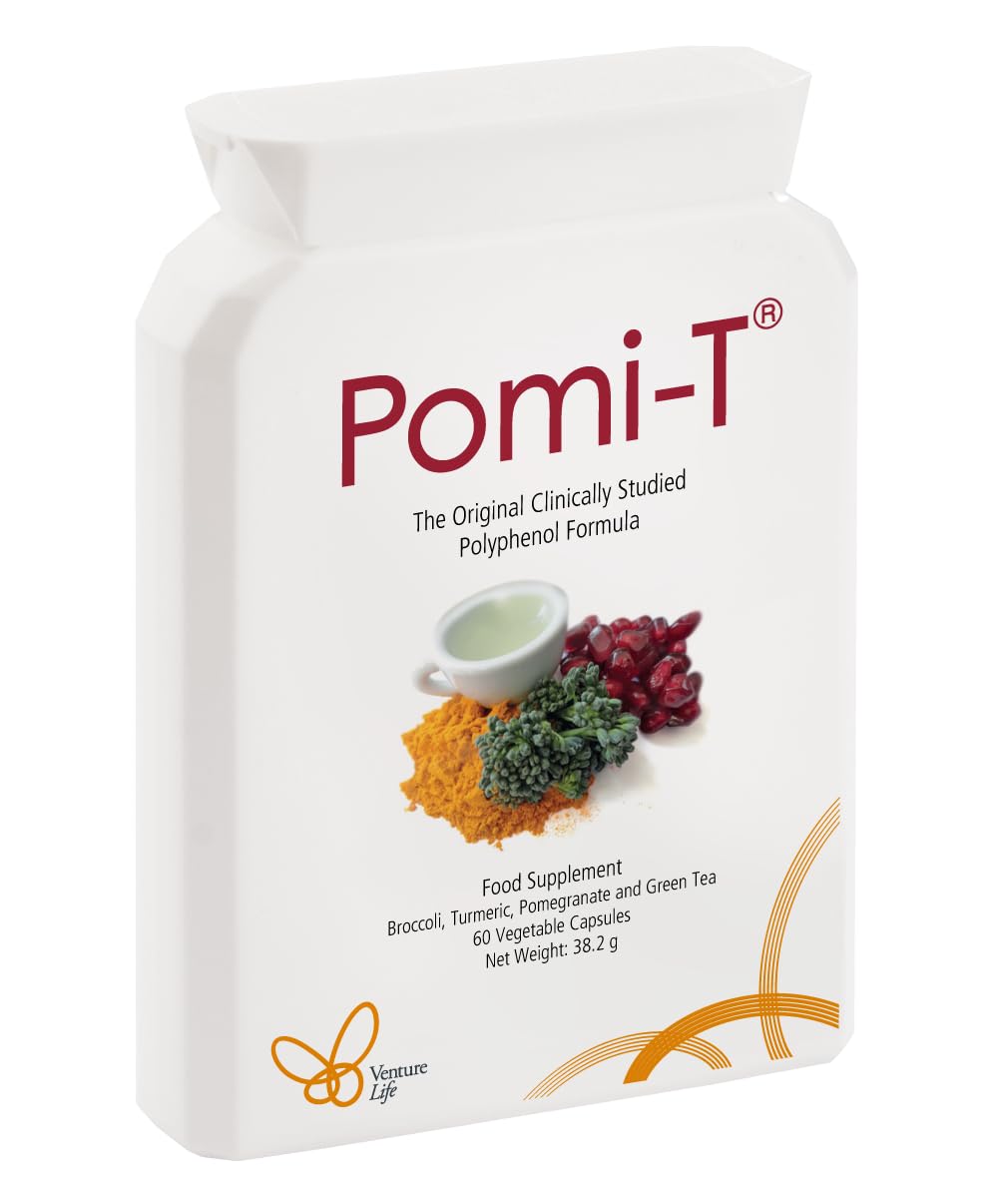 Pomi-T Polyphenol Food Supplement 60 Capsules (Pack of 3) by PomiT