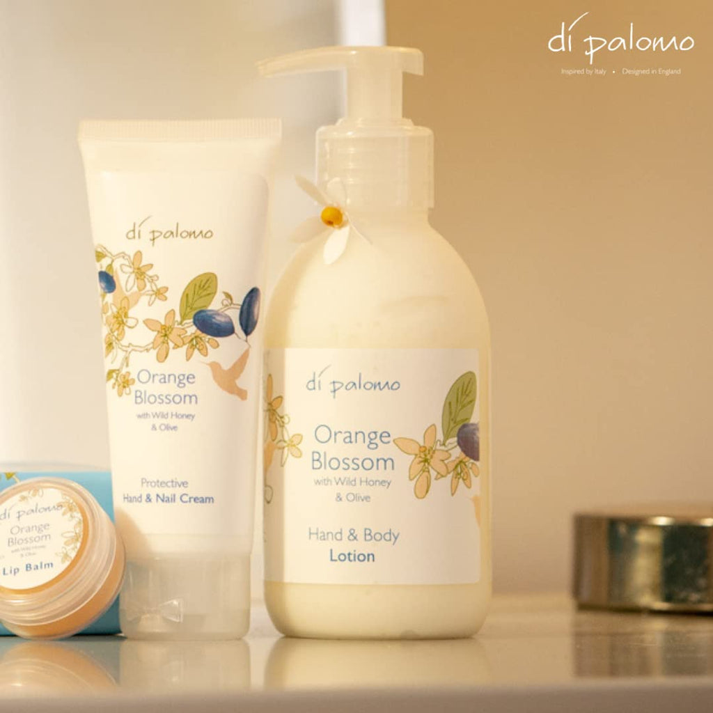Orange Blossom with Wild Honey & Olive Oil Hand & Body Lotion by Di Palomo 8.4 oz