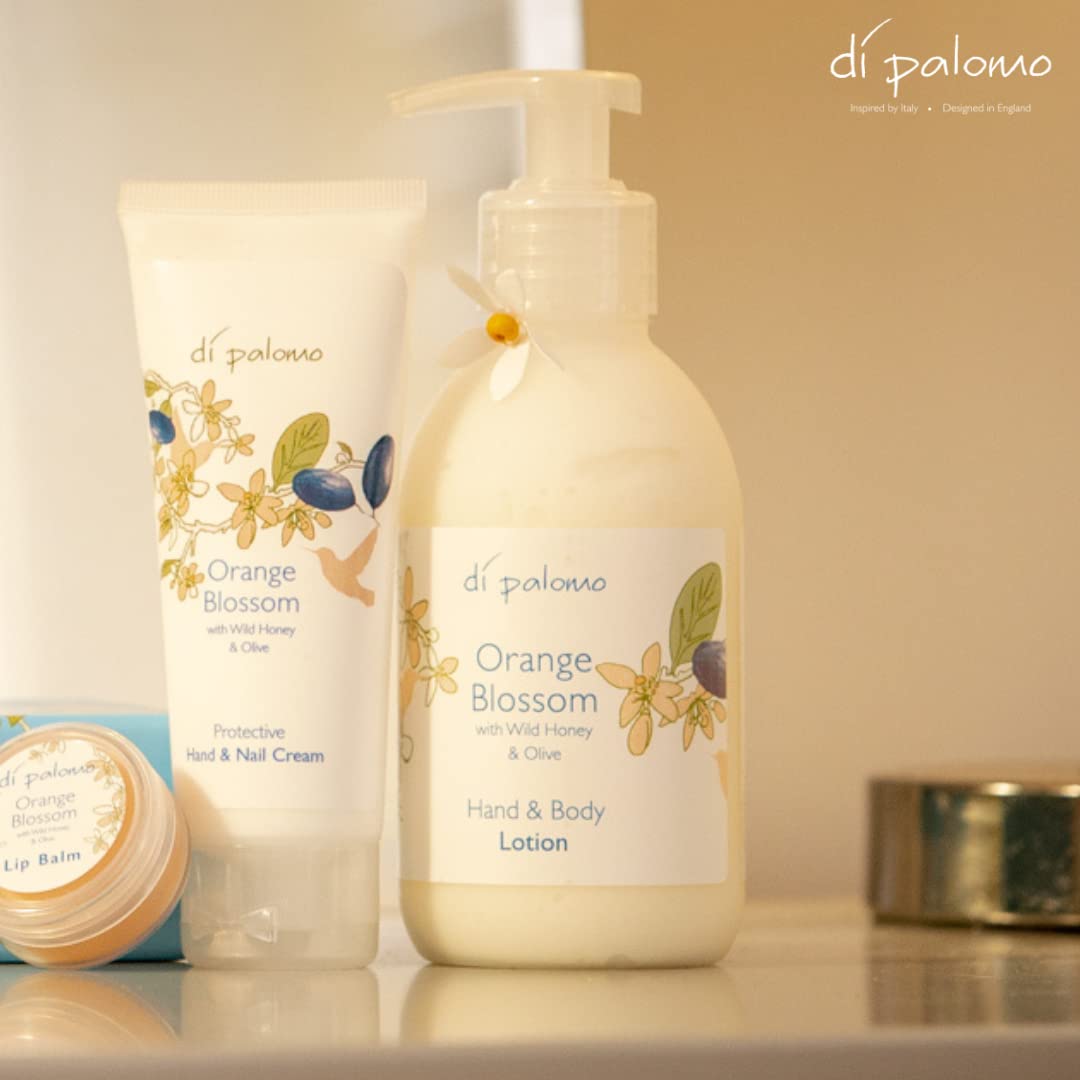 Orange Blossom with Wild Honey & Olive Oil Hand & Body Lotion by Di Palomo 8.4 oz