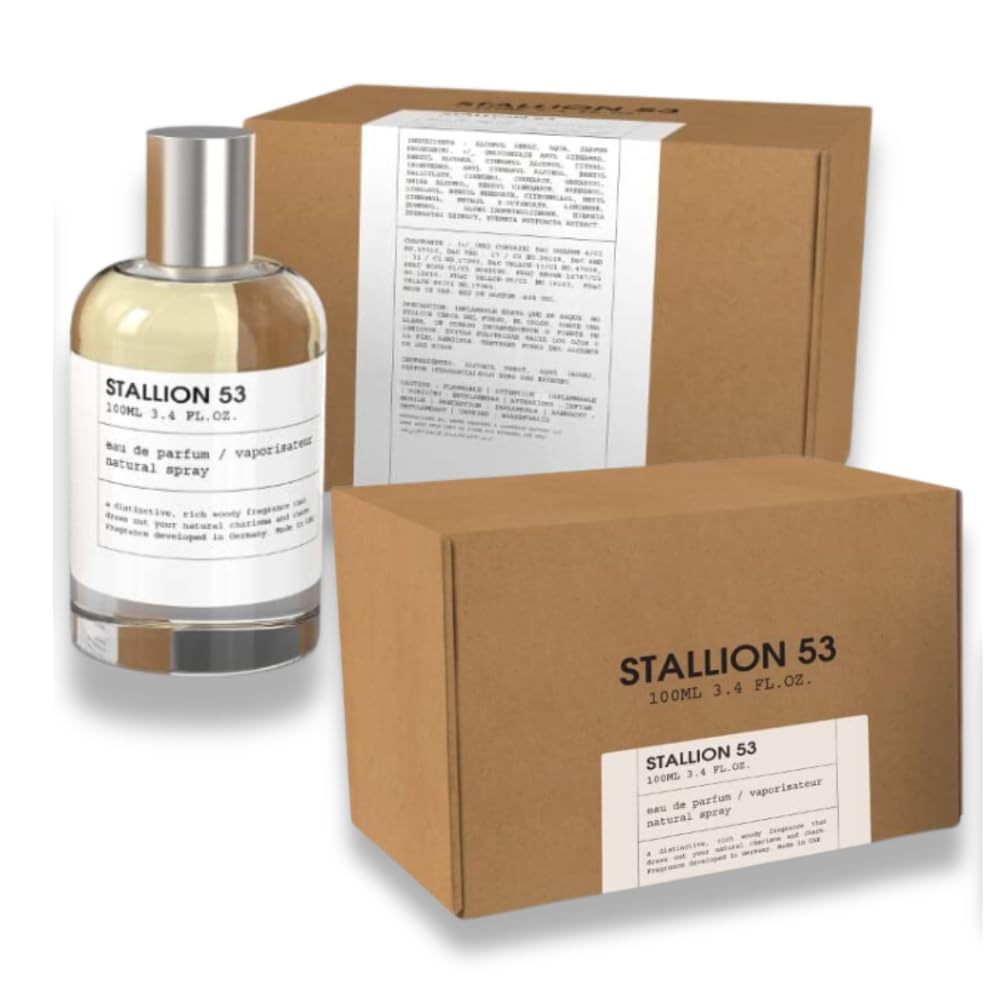 STORIES PERFUME Men's Bundle X2 Stallion 53 Eau De Parfum 100ml/3.4oz Unisex | Herbal, Woody, and Earthy Scent for Men and Women