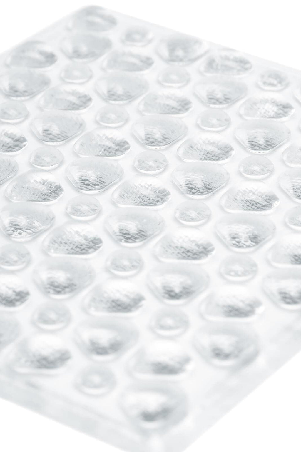 Amoena Lymph Flow Silicone Pressure Pad - Compression Pad - Supports/Stimulates Lymp Flow - 100 x 110 mm – one Size, 2 Pack Clear