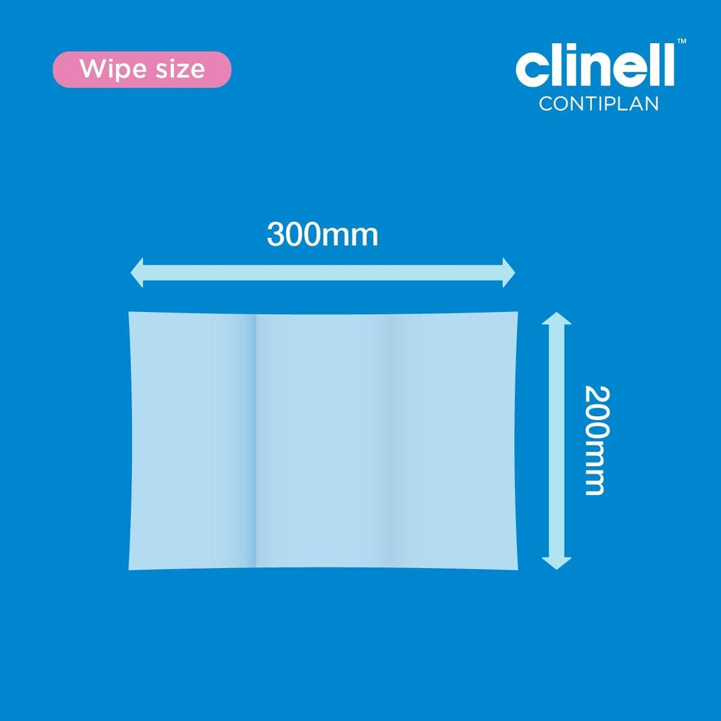 Clinell Continence Wipes 25pcs - by Clinell