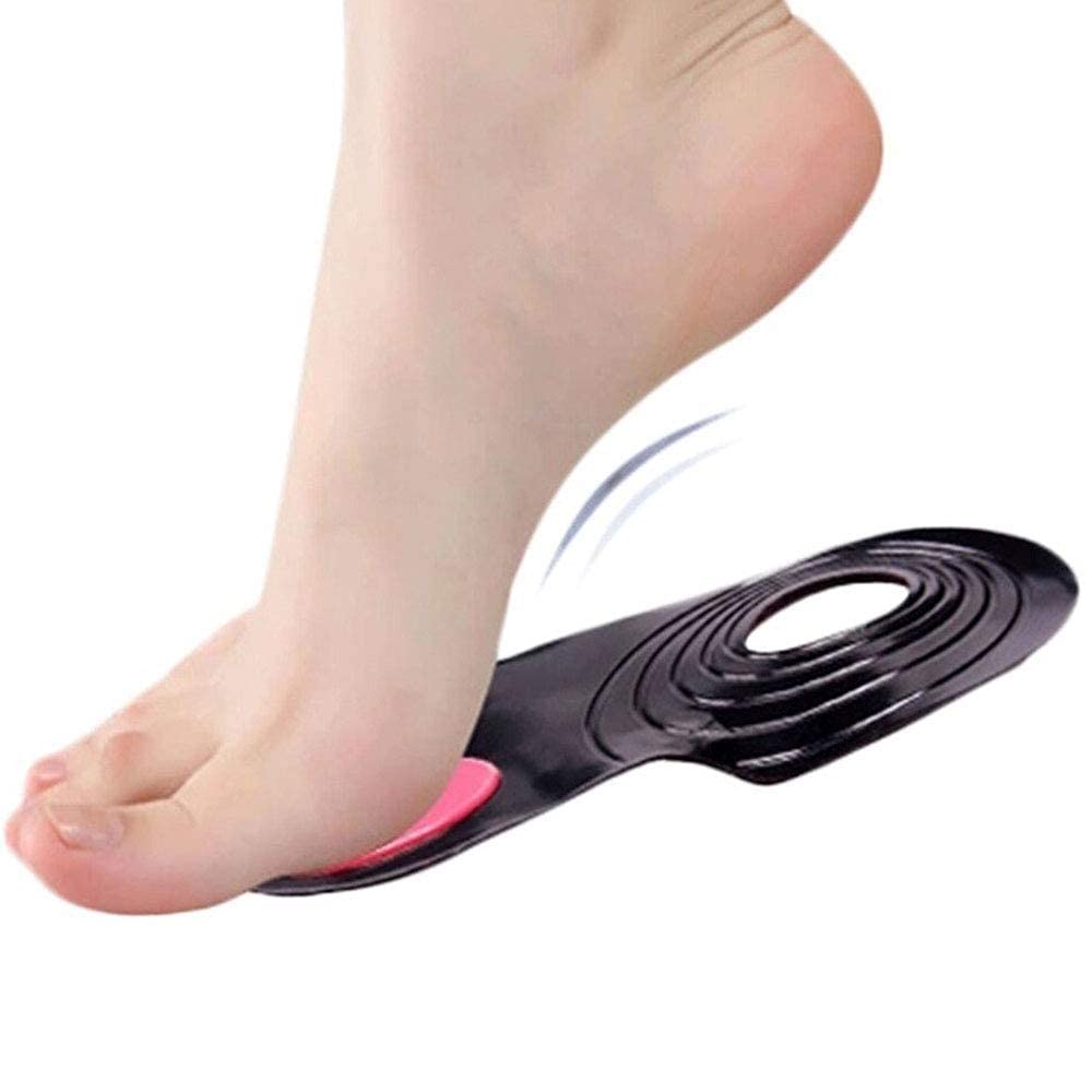 PEDIMEND O/X-Leg Orthopedic Insoles (2PAIR) - for Correcting O-Legs, Arch Collapse, Splayed Feet, etc. - Unisex - Foot Care (S: UK 3.5-5.5)