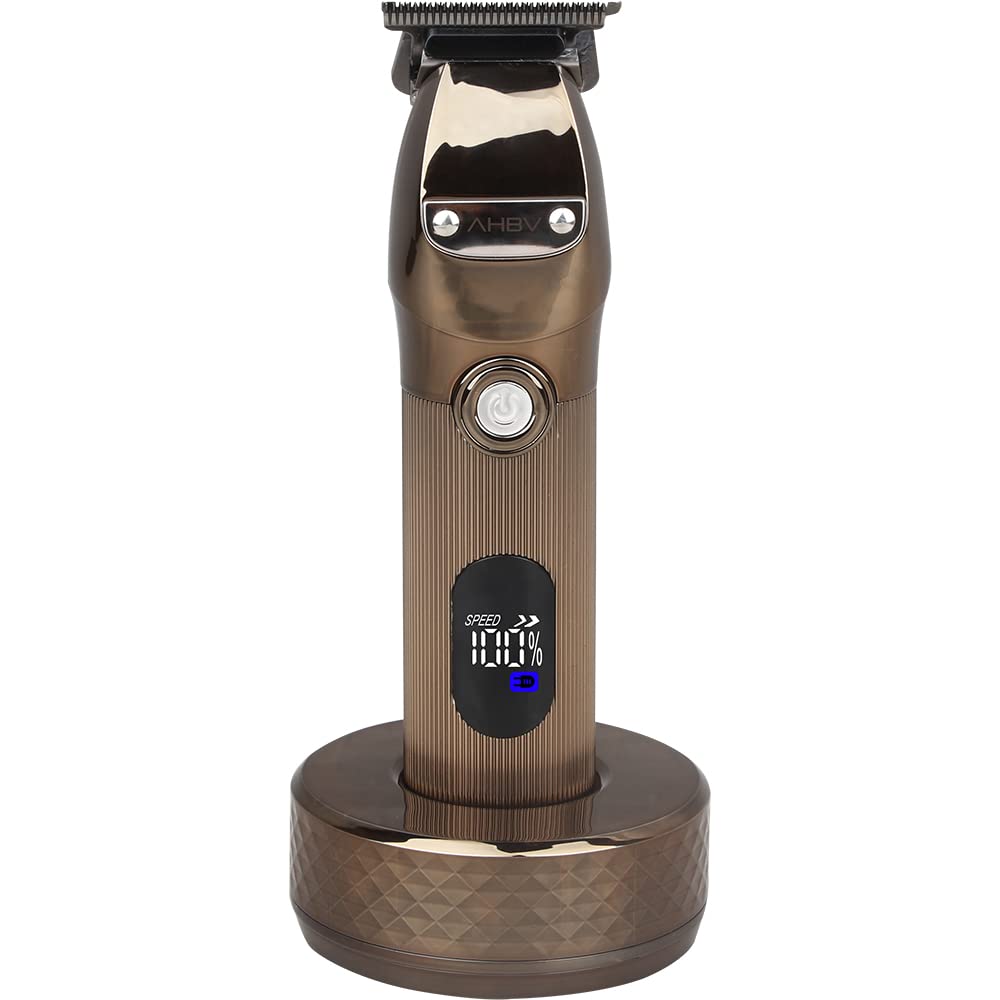Common Wealth AHBV Professional Cordless Li Fade Clipper & Trimmer Set Haircut Kit with Charging Stands & Guide Combs