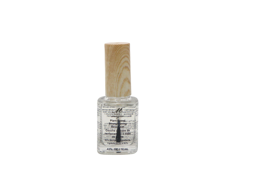 NAIL MAGIC Plant Based Clear Strengthening Basecoat, Vegan, Cruelty Free, 80% bio-sourced Ingredients, provides essential nutrients for natural finger nails (12ml)